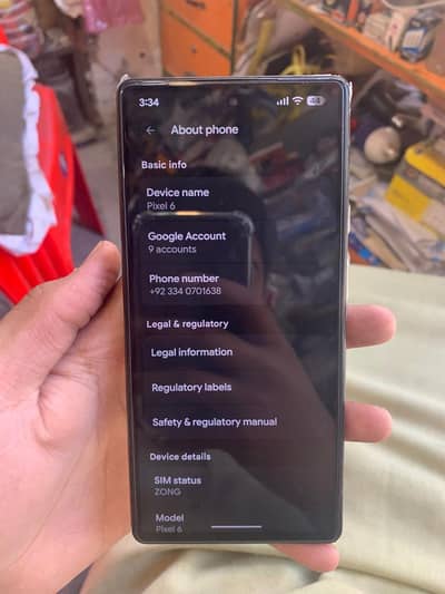 GOOGLE PIXEL 6 ALL OK SET