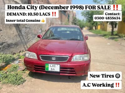 Honda City 1998(December)