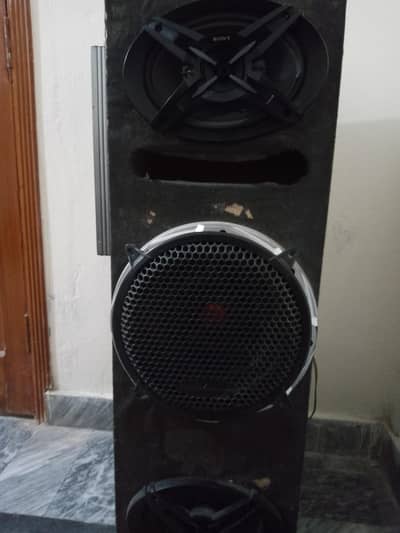 Woofer speaker amplifier
