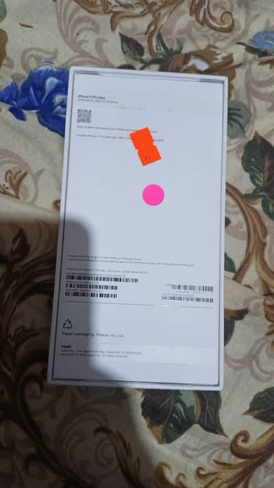 iphone 17 pro max jv battery health 100. cycle count 21