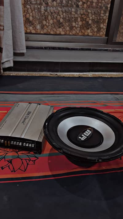 Amplifier and Woofer For sale