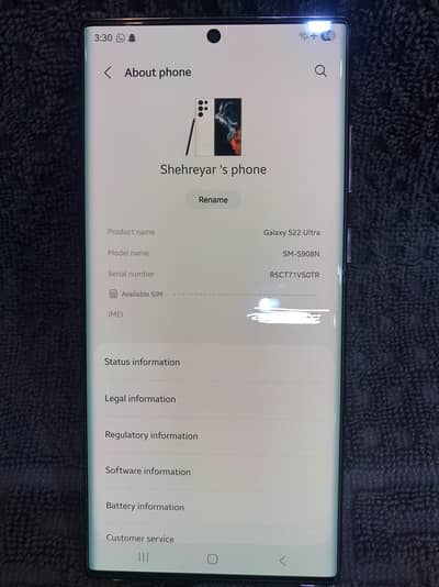 samsung S22 ultra