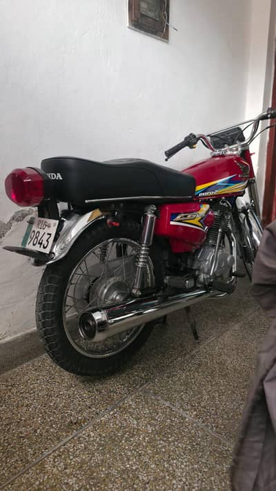 Honda CG125 Model 2019 Rawalpindi All Punjab Number