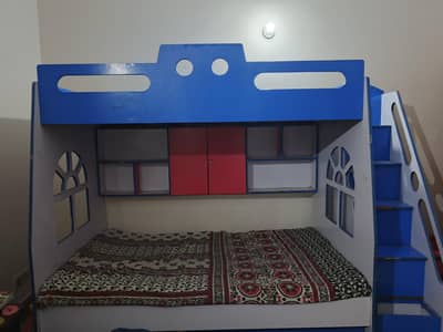 Bunker Bed Pink Blue