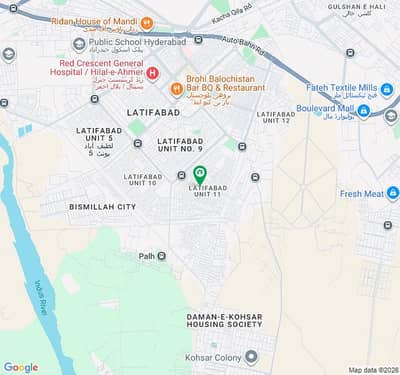 600 Sq Yard Plot For Sale At Latifabad Unit 11, Hyderabad