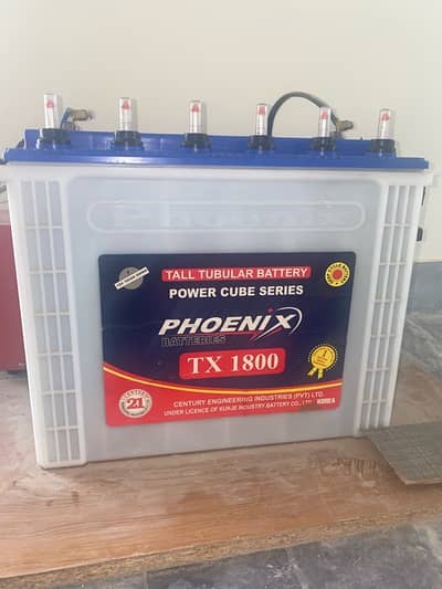 Phoenix TX 1800 Tall Tubular Battery for Sale