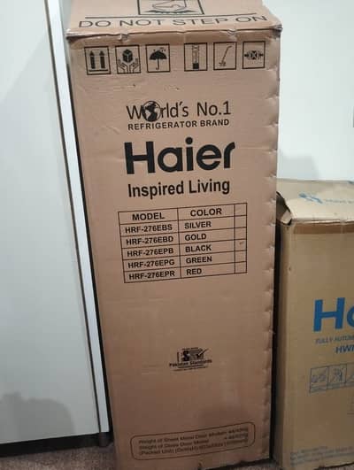 Fridge and Automatic washing Machine