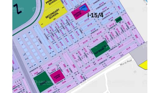 5 Marla (1250 Square Feet/139 Square Yard) Possession Plot Available For Sale In CDA Sector I-15/2 One Of The Most Beautiful Location In Islamabad