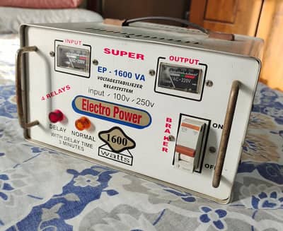 1600 watts Voltage Stabilizer