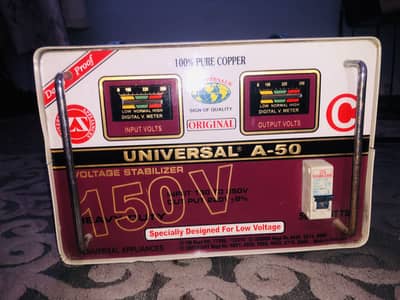 UNIVERSAL 150v stabilizer