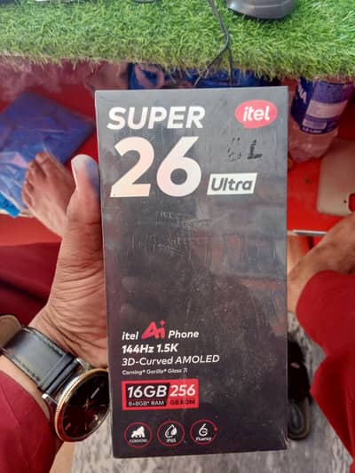 itel s 26 ultra 8 gb 256 pta apporved daba pack mobile non active