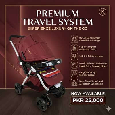 original Chinese Brand Golden Pram look like new