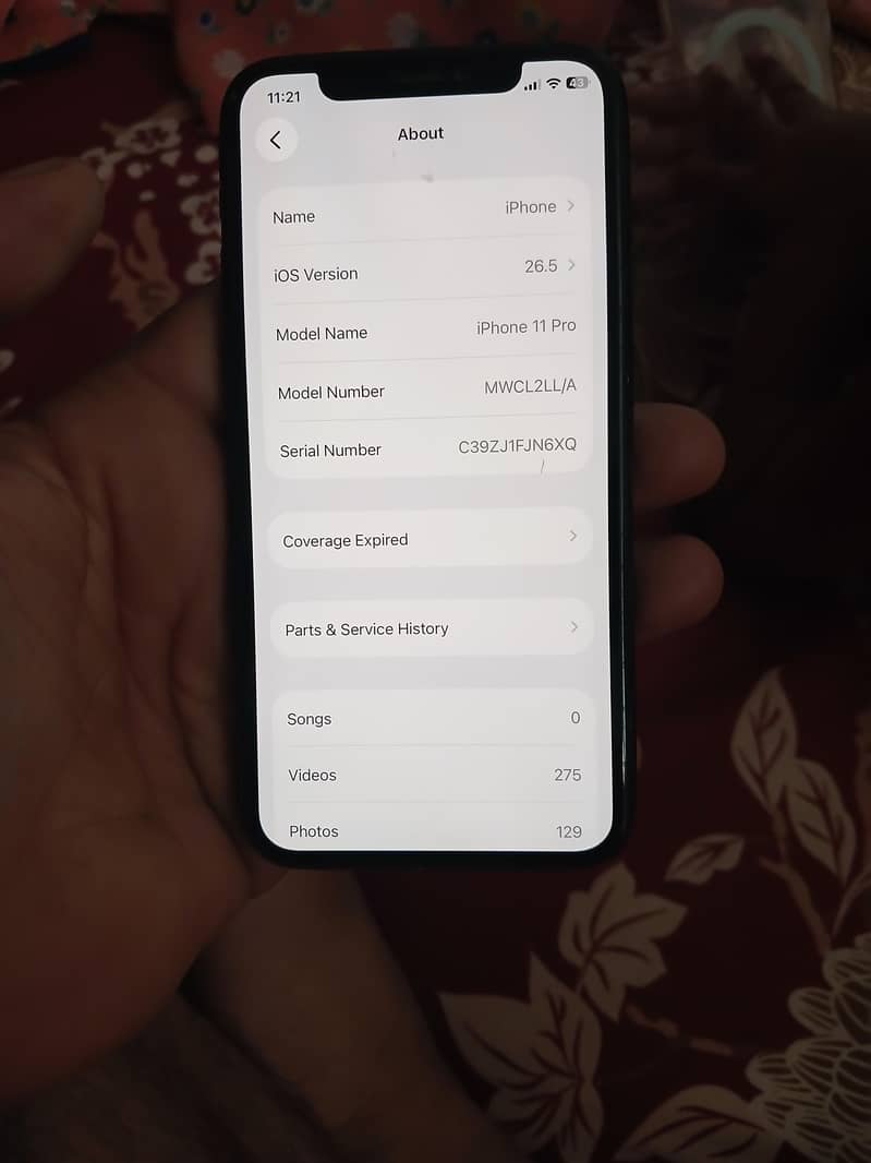 iPhone 11 pro 8