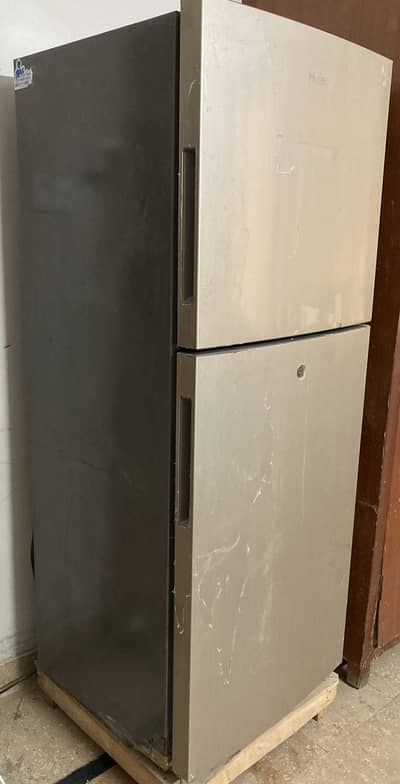 2-Door Stainless Steel Refrigerator – Good Condition, Ready to Sell