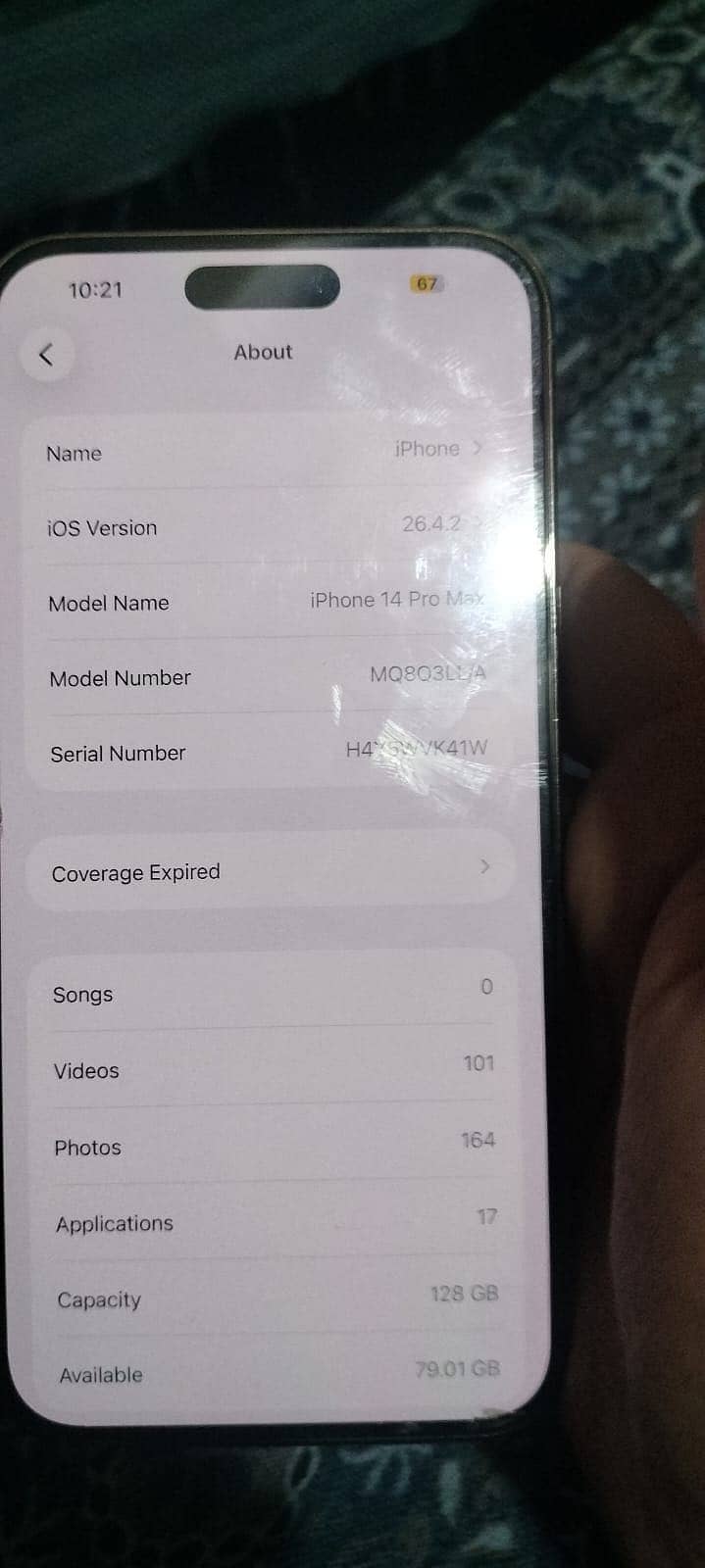 Iphone 14 pro max 5