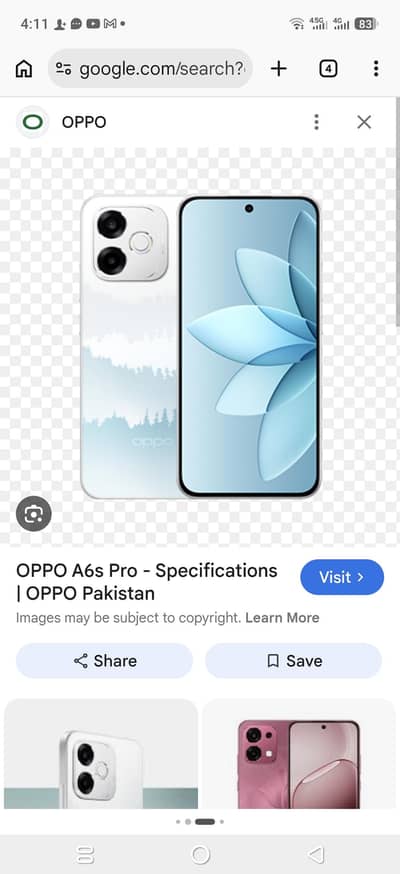 oppo a6s pro just box open 8/256 & tecno comen 40 pro