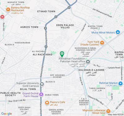 3 Marla Plot Available on 2.5 Years Installment Plan Near Ring Road Lahore