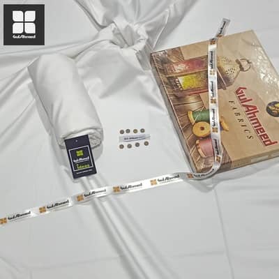 Unstitched Boski Plain suit for Men all Season