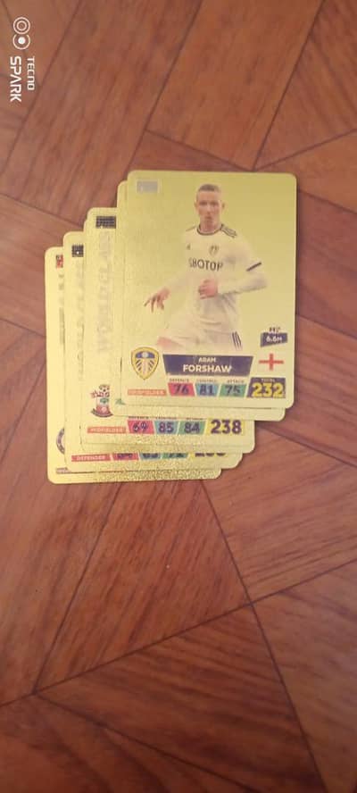 These are the 3 types of cards(Golden football,Labubu,Goku)
