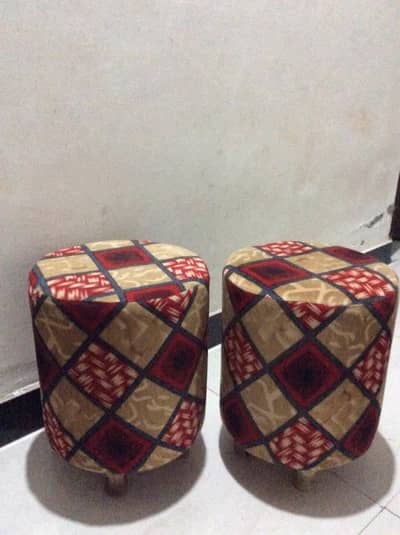 sitting stools in