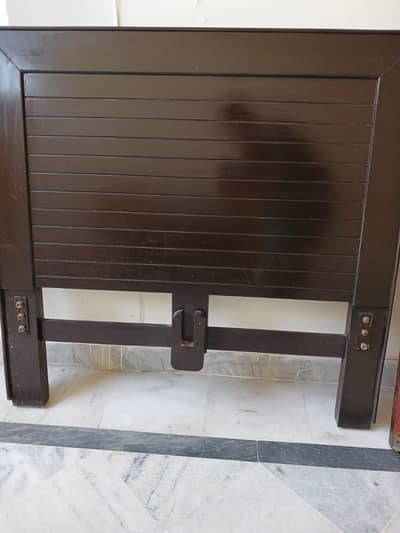 Single bed with master molty foam for sale