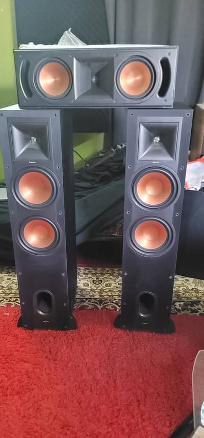 klipsch rference floorstanding and centre