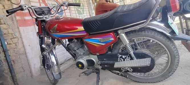 Honda 125 2008 model  sgd num