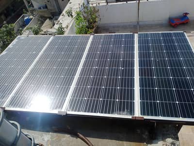 4 x 180W Solar Panels for Sale – Like New Condition