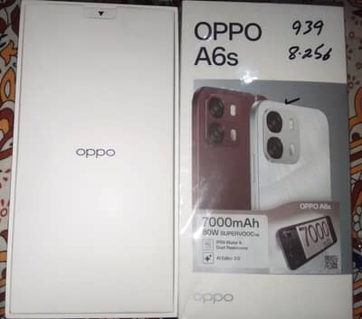 OppO A6S 8/256 just box open