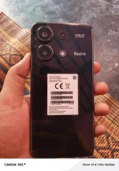 Redmi Note 13 8/256 cond 10/10 full amoled display. only phone