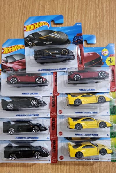 Hot Wheels Ferraris