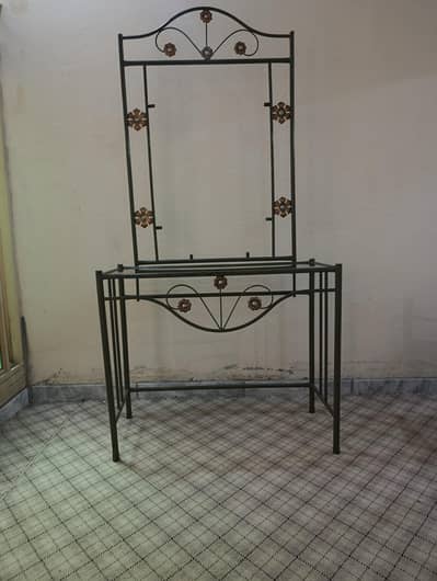 Bed+Mattress+side table+ Dressing Table