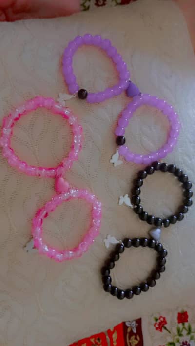 heart magnet bracelet, charming bracelet, name bracelet