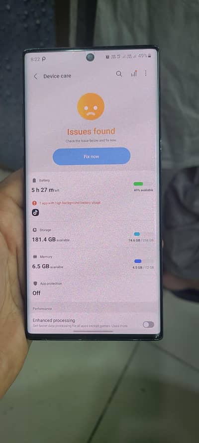 samsung note10 plus 5g dual sim aprvd 256gb fresh ldc