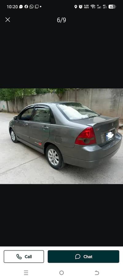 Suzuki liana gray colour  geniune