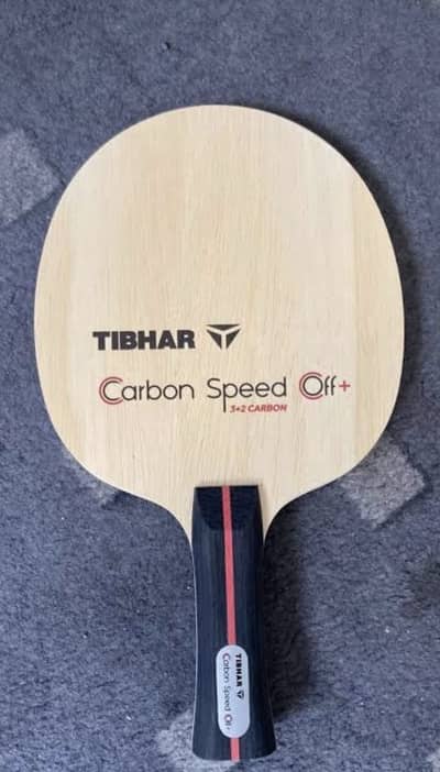 Table tennis racket blade