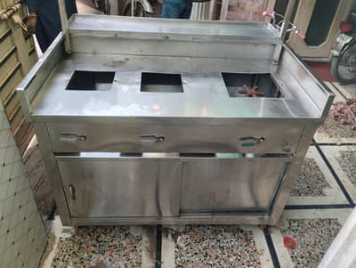 Steel counter