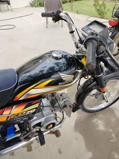 Honda CD 70 2022 letter  unregistered