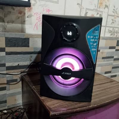 F&D 2.1 channel speaker & woofer