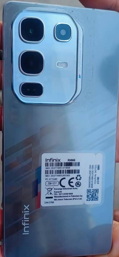 Infinix Note 50 Pro PTA Approved Full Fresh Condition
