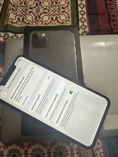 Iphone 11 Pro Max Pta Approved with Box