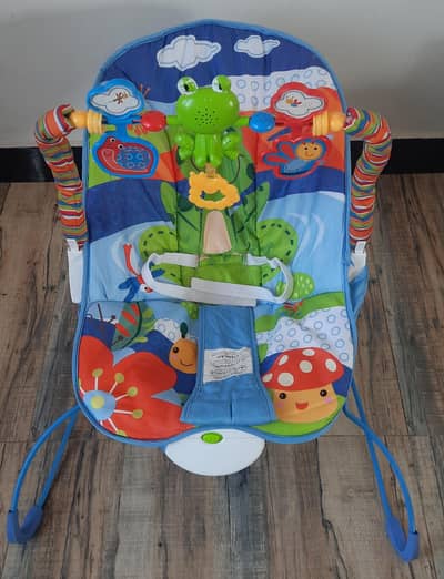Baby Bouncer Jhoola with Sounds and Toys Swing and Vibrations
