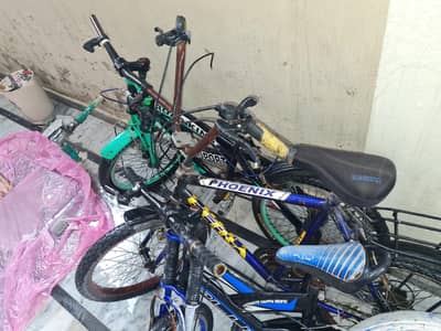 3 Used Even Repairable Cycles For Sale