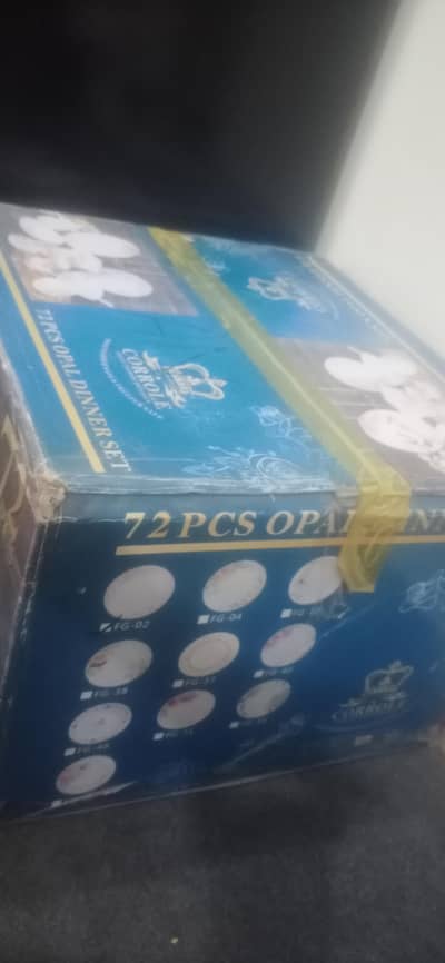 opal marble dinner set 72 pcs new