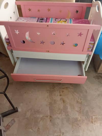 kids wooden cot/crib/ bed