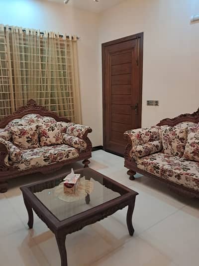 10 Marla Brand new type Ground floor Available For Rent near Johar near to UCP Iqbal avenue society