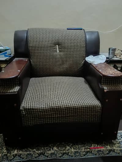 5 sitter sofa set used