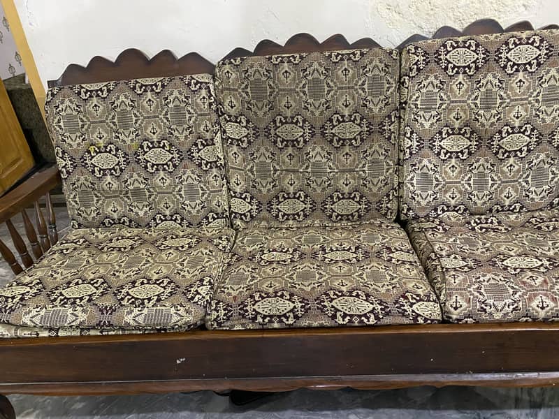 Wooden sofas 0