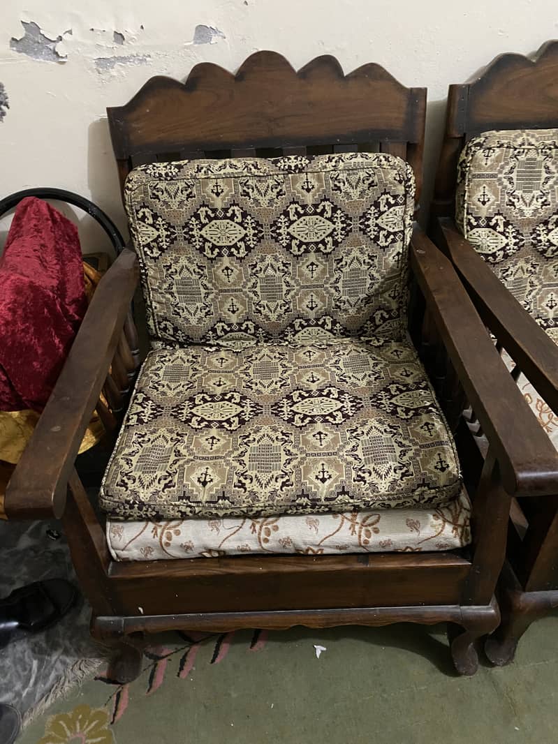 Wooden sofas 2