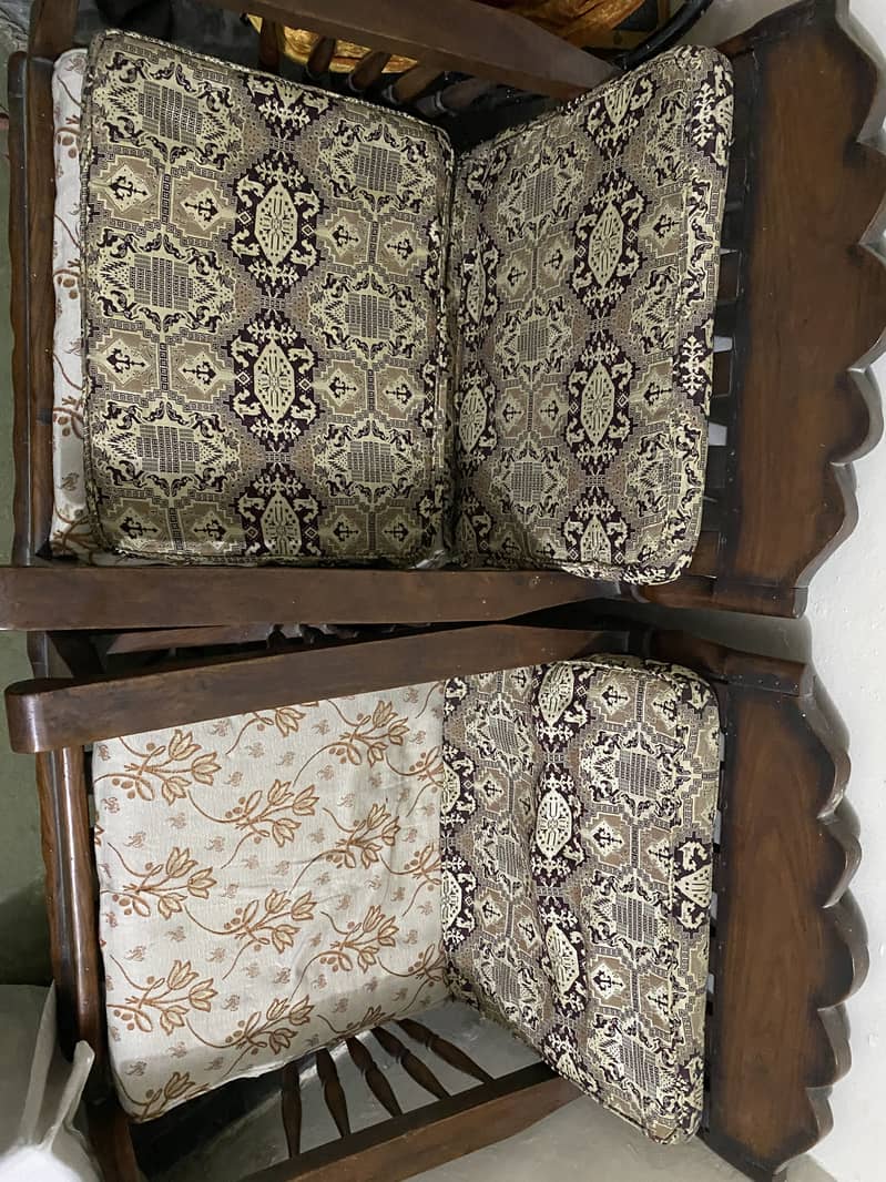 Wooden sofas 5